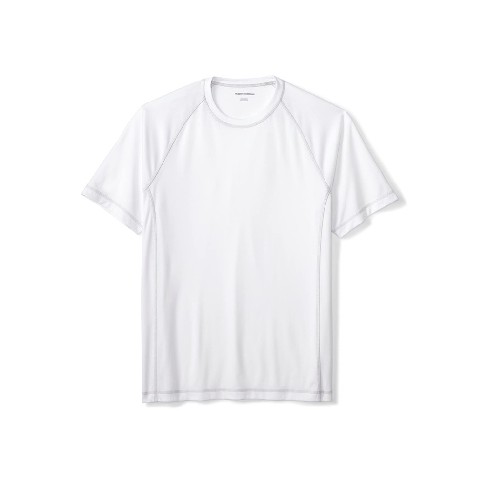 Amazon Essentials Men’s Short Sleeve Quick Dry UPF 50 Swim Tee